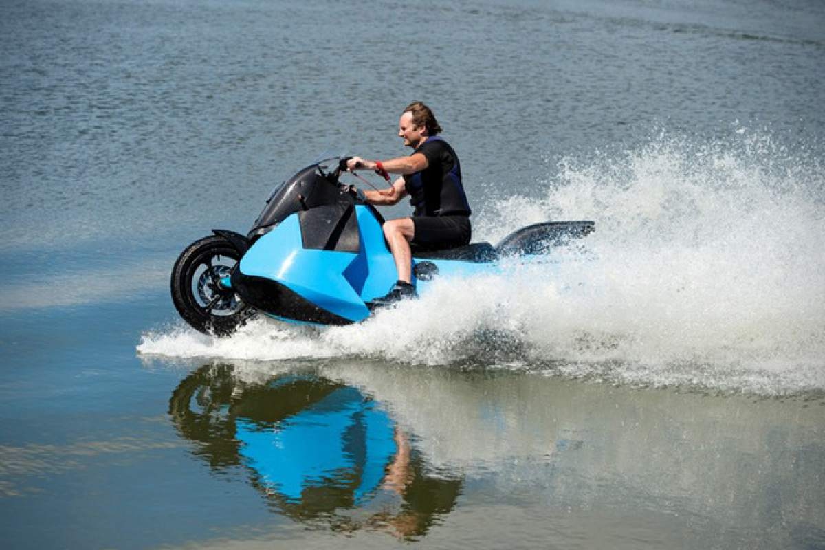 The Gibbs Biski is the boat bike you never knew you nee Visordown